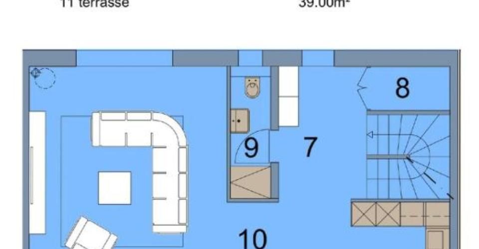 Villa contiguë de 4,5 pièces avec magnifique vue ! - Maison contiguë 4.5 pièces - image - 13
