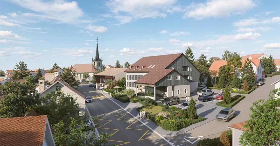 Appartement neuf de 4,5 pièces à Autigny avec terrasse, jardin et 2 parking (LOT 1) - Appartement 4.5 pièces - image - 1