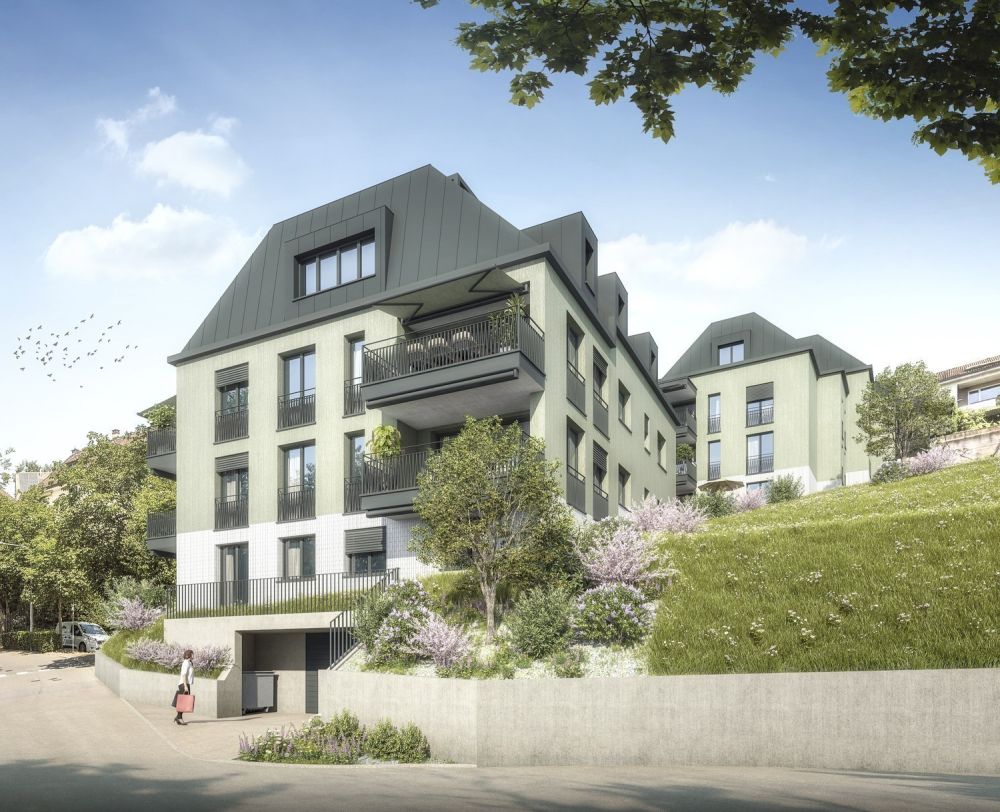 TOBELEGG  Modernes Wohnen über der Limmat: Exklusive Wohnungen - Haus Tamarix