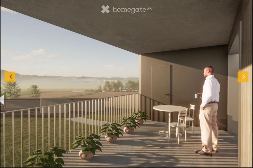 Erstbezug: Moderne 2.5, 3.5, 4.5 & 5.5-Zi-Wohnungen mit Terrasse/Balkon mit Aussicht in Eggenwil -  Bild 7