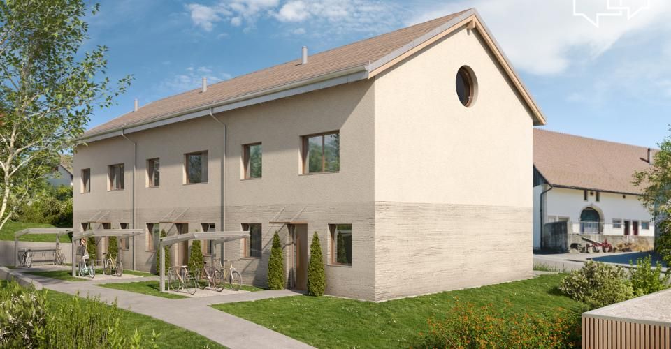 Le Clos des Jordils - villa de 5.5 pièces neuve - Lot B2 - Maison contiguë 5.5 pièces - image - 1