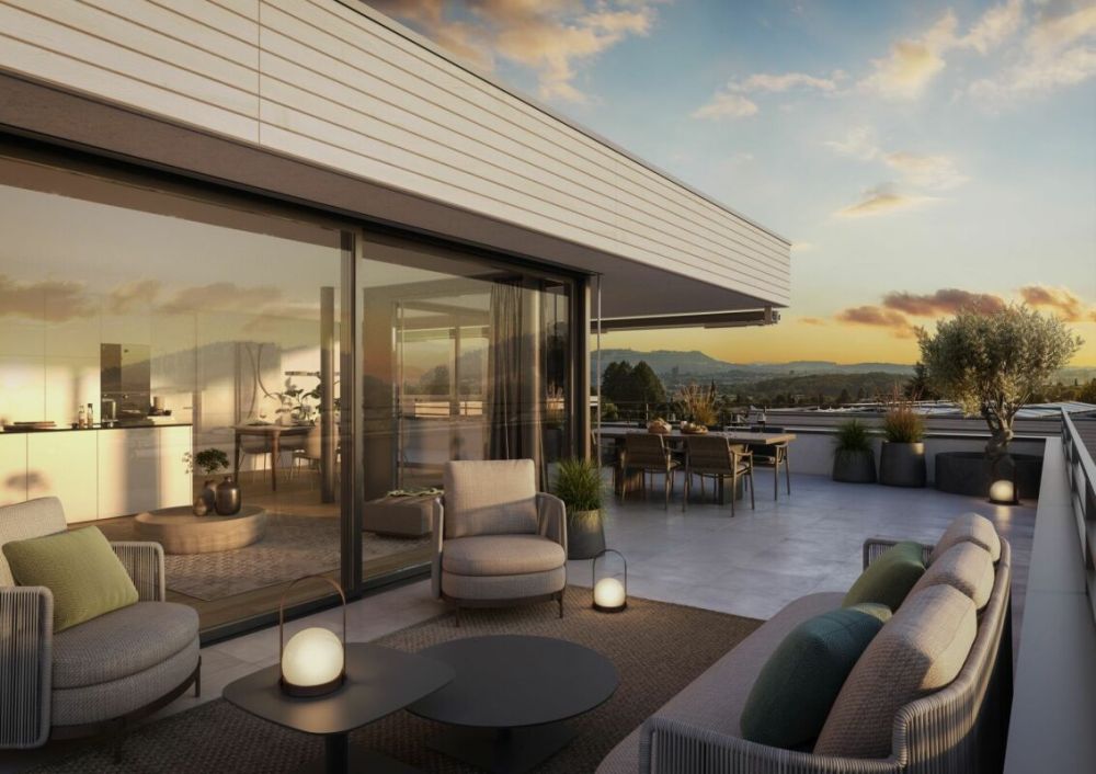 vivid - EDEL, EINGEBETTET UND AUSSICHTSREICH WOHNEN IN BOLLIGEN - Bild 1