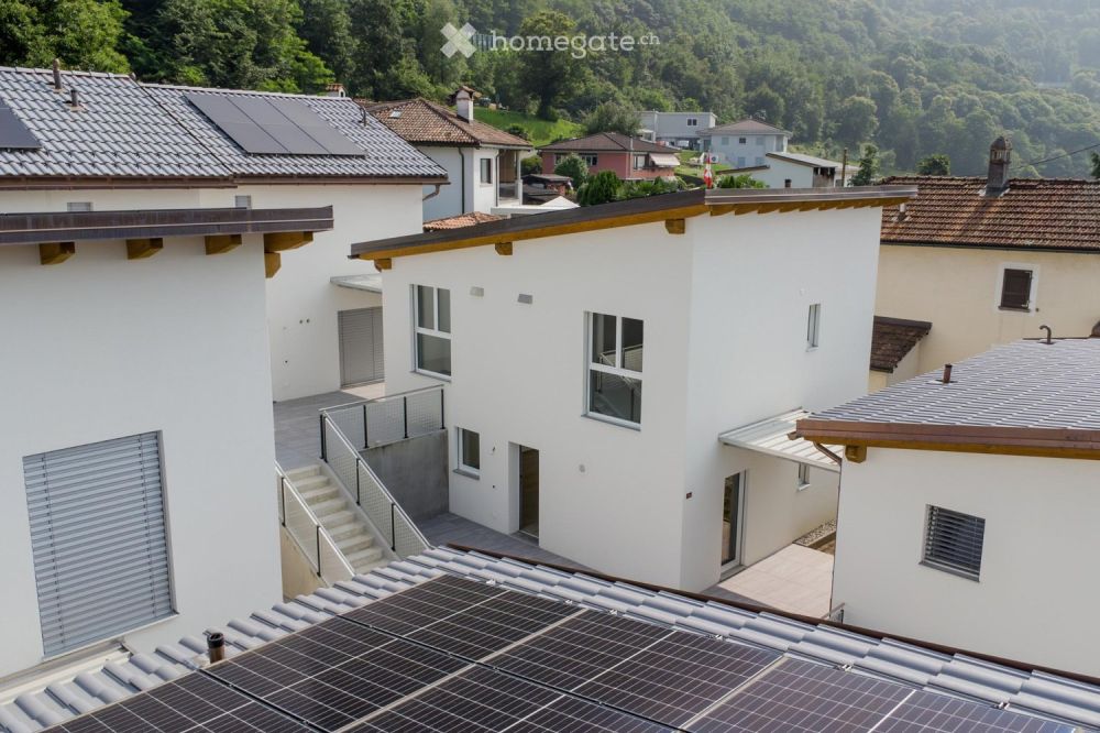 VILLA MINERGIE 4.5 LOCALI A SANTANTONINO - Bild 1