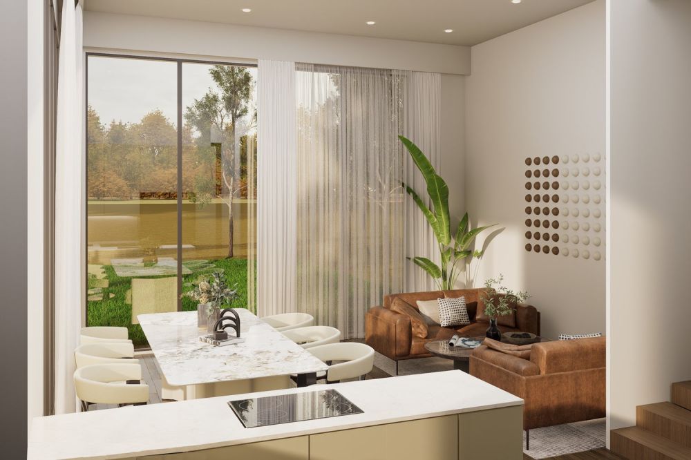 Neubau Haus D - Beispiel Wohnraum