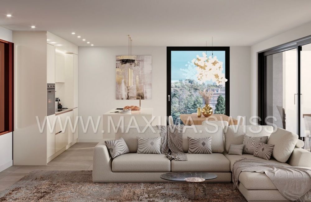 LUGANO-CADEMPINO: 4.5 LOCALI DI PROSSIMA COSTRUZIONE -  Bild 1