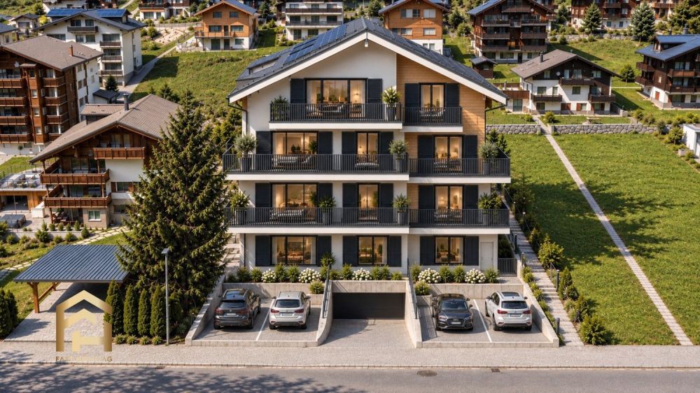 Neubau 3.5Z-Attikawohnung (113m2)  Modernes Wohnen in der Natur - Titelbild Version 3
