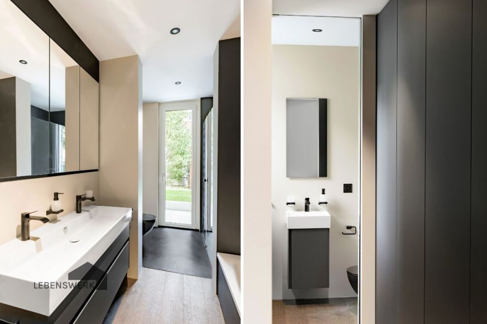 Zuhause am Untersee - für Menschen, die einfach wohnen wollen. Nahe St - Bad und Gäste WC mit Stil - zeitlos schön