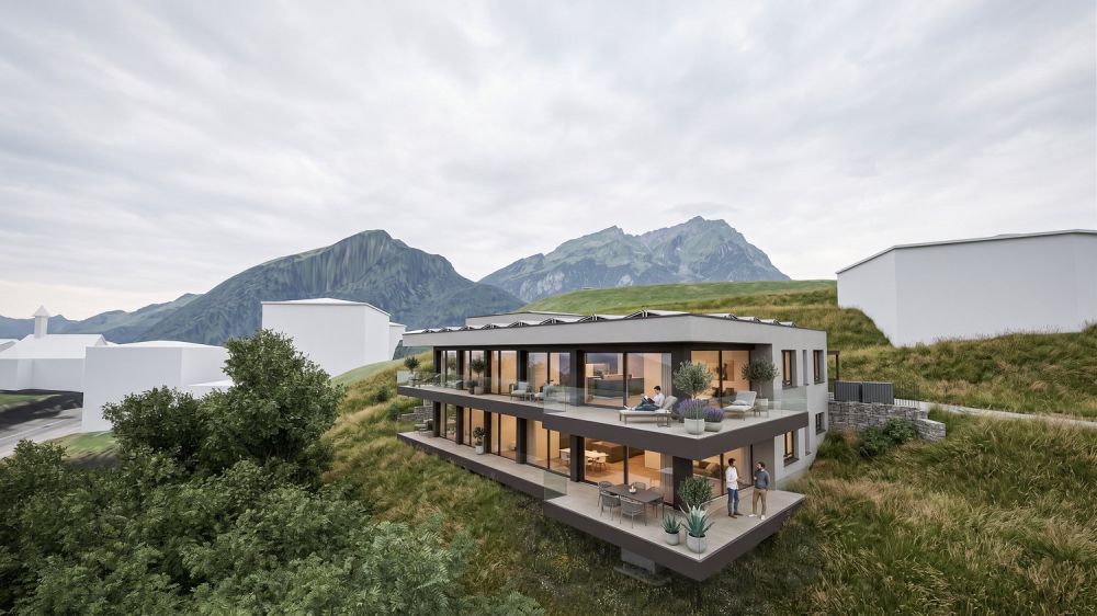 Grosszügiges Wohnen mit Weitsicht - 5½-Zimmer-Wohnung in Ennetmoos -  Bild 4