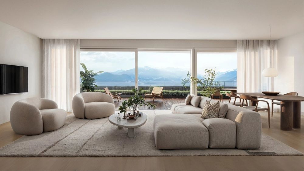 Savièse ? Appartement 2.5 pièces neuf avec grande terrasse et espace vert privatif -  Bild 4