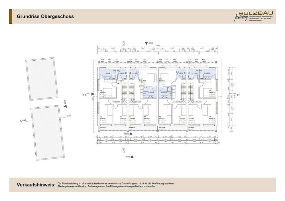 Neubau von 4 Eigentumseinheiten, REFH in Finsterhennen -  Bild 4