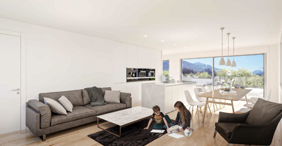 Magnifique Attique - 4.5 Pièces avec vaste terrasse semi-couverte - Attique 4.5 pièces - image - 10