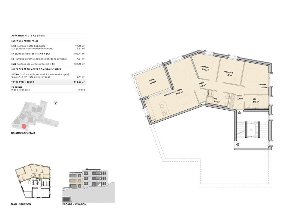 Petit immeuble de 6 appartements dans la nature, proche de la gare - Bild 5