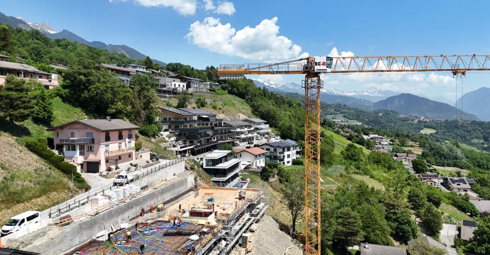 SAVIESE, splendide 4,5 pièces Vue imprenable à 180° - vaste terrasse - Appartement 4.5 pièces - image - 8