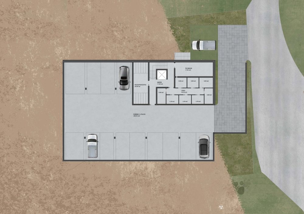 Neue 3.5-Zimmer-Wohnung mit großem Balkon – Freie Sicht im Herzen von Gibloux -  Bild 9