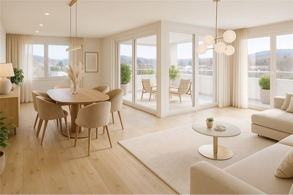 Exklusive 7 1/2-Zimmer Neubau-Dachwohnung -  Bild 2