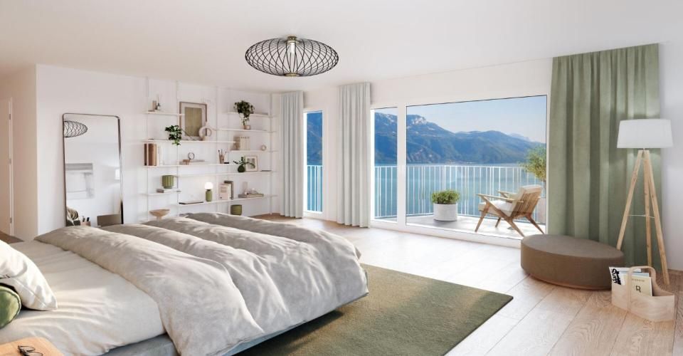 Chexbres : Magnifique appartement avec grande terrasse de 53m2 et vue partielle sur le Lac - Appartement 4.5 pièces - image - 4
