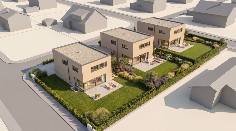 Großzügige Räume, neue Konstruktion auf 3 Ebenen und privater Garten - Image 4