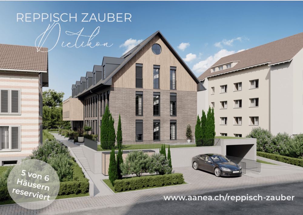 Neubauprojekt - Reppisch Zauber - Ihr zentrales Stadthaus in Dietikon -  Bild 1