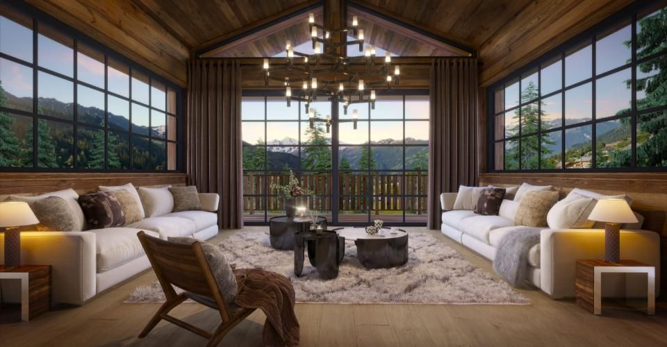 BRAND NEW PRESTIGE CHALET FOR SALE NEAR LES ESSERTS - PROJECT - Chalet 8.5 pièces - image - 2