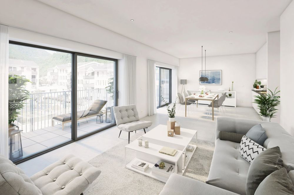 Vouvry - 4.5-Zimmer-Wohnung - Residenz Le Bourg - Lot B2.13 -  Bild 1