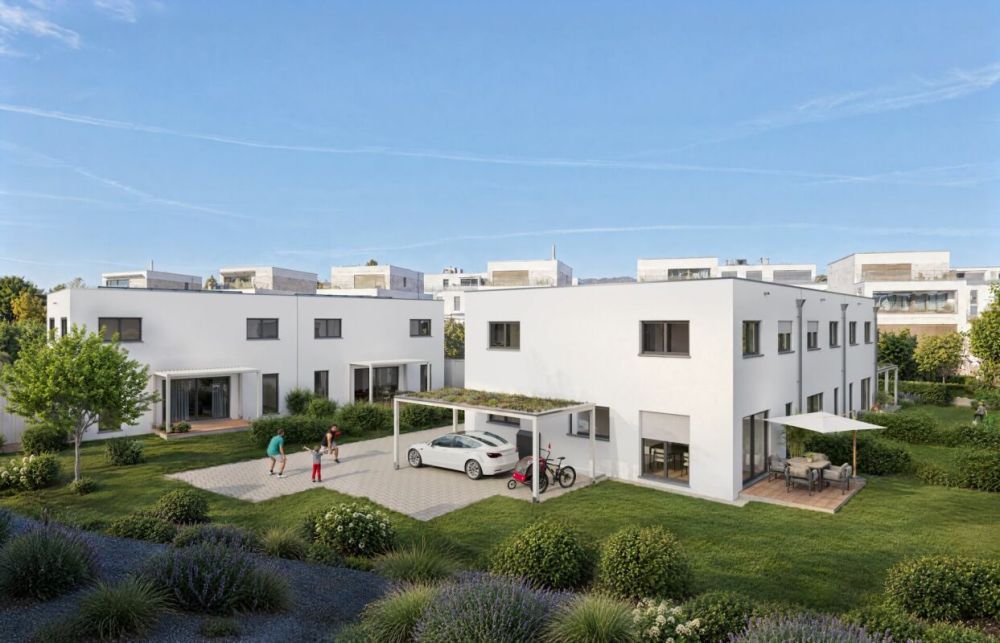Neubau: 5½-Zimmer-Reiheneckhaus in ökologischer Holzbauweise -  Bild 8