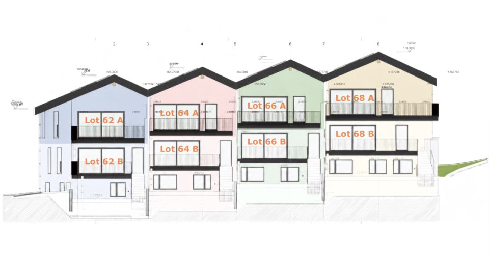 Duplex moderne de 5,5 pièces à Semsales – Nouvelle construction avec balcon et vue verdoyante - Duplex 4.5 pièces - image - 3