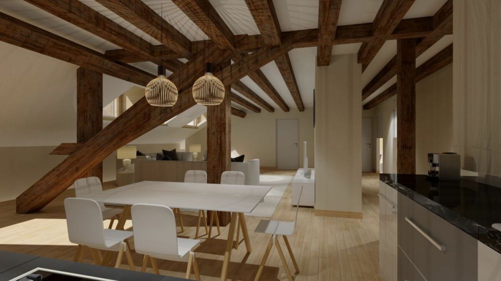 Appartement attique combles 5 pièces à Borex -  Bild 3