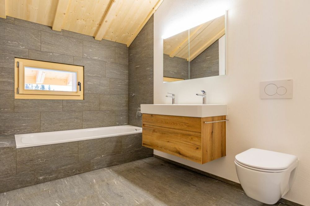 5.5-Zimmer-Doppeleinfamilienhaus als hochwertiger Erstwohnsitz (1A) in Davos Wiesen -  Bild 6