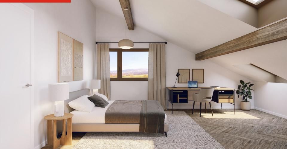 Appartement de 3.5 pièces neuf avec grand balcon – Vue dégagée au cœur du Gibloux - Appartement 3.5 pièces - image - 7