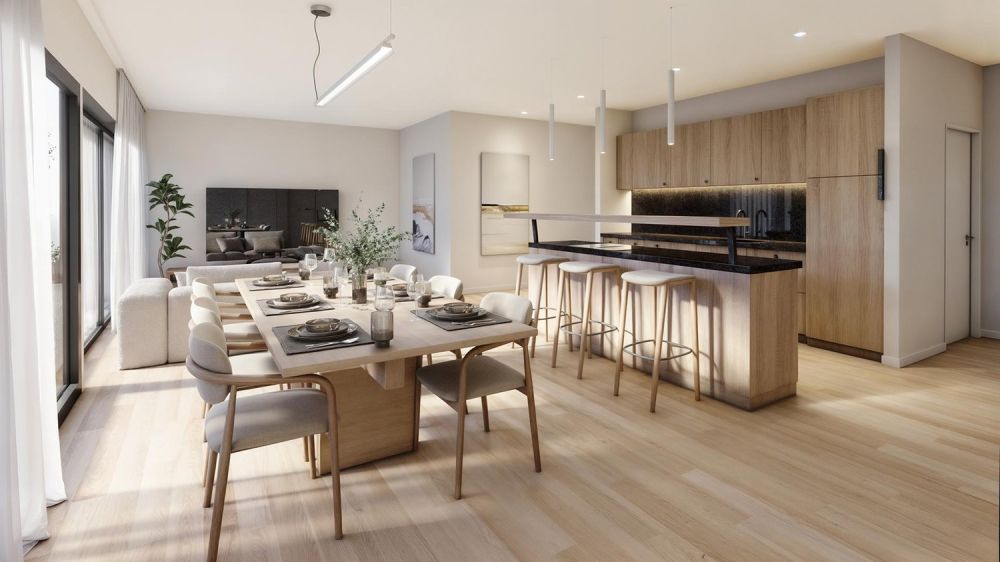 Attique 4,5 pces avec grande terrasse - Attique, 4.5 pièces, 134.40 m2