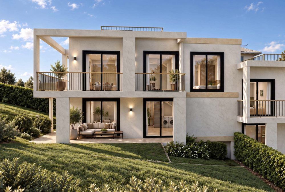 NEUVE - 67 m2 de Terrasses et ROOF-TOP pour cette VILLA 4.5 pcs de 350 m2 utile -  Bild 2
