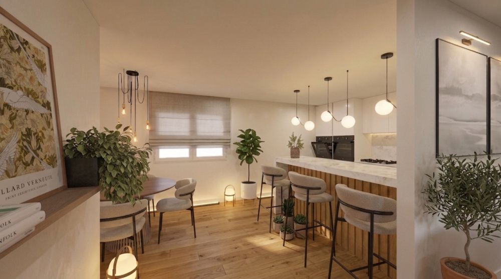 EPAGNY | Magnifique projet de 2 villas jumelées vendues sur plan - Hall & Cuisine