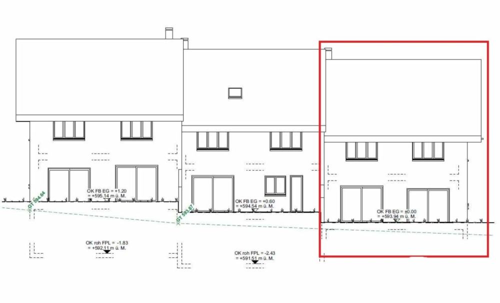 Zu verkaufen in 8362 Itaslen bei Balterswil, neues 5½ Zi.-ECK-EFH, an unverbaubarer Lage angrenzend an Landwirtschaftszone, mit Weitsicht auf Wiese und Wald ! -  Bild 10
