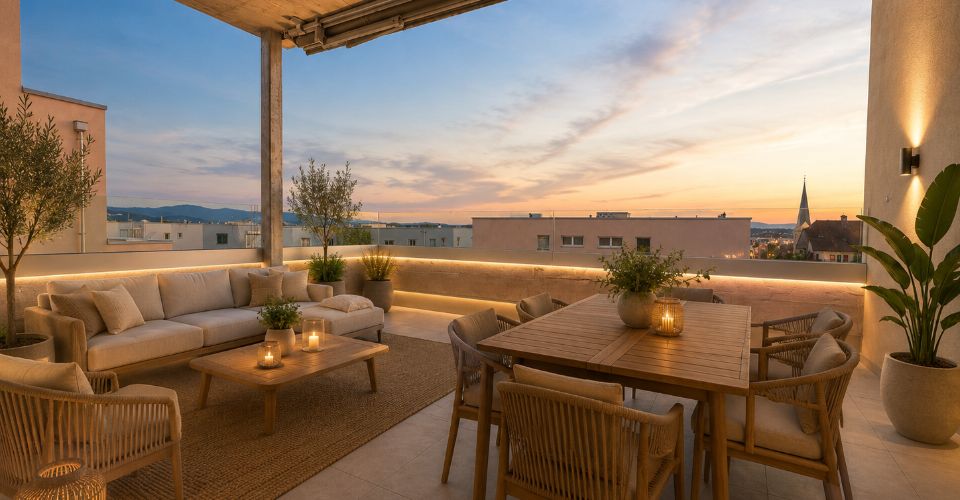 Magnifique appartement de 4,5 pièces avec grande terrasse et vue - Appartement 4.5 pièces - image - 13