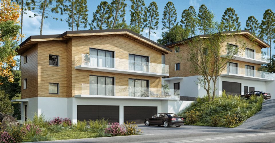 Appartement de 4,5 pièces dans les combles aux Neyres - Appartement 4.5 pièces - image - 1
