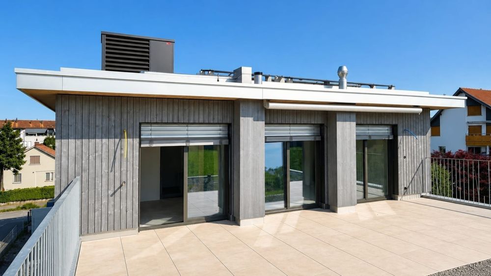 Exklusiver 5.5-Zimmer-Hausteil mit modernem Wohnkonzept - Terrasse