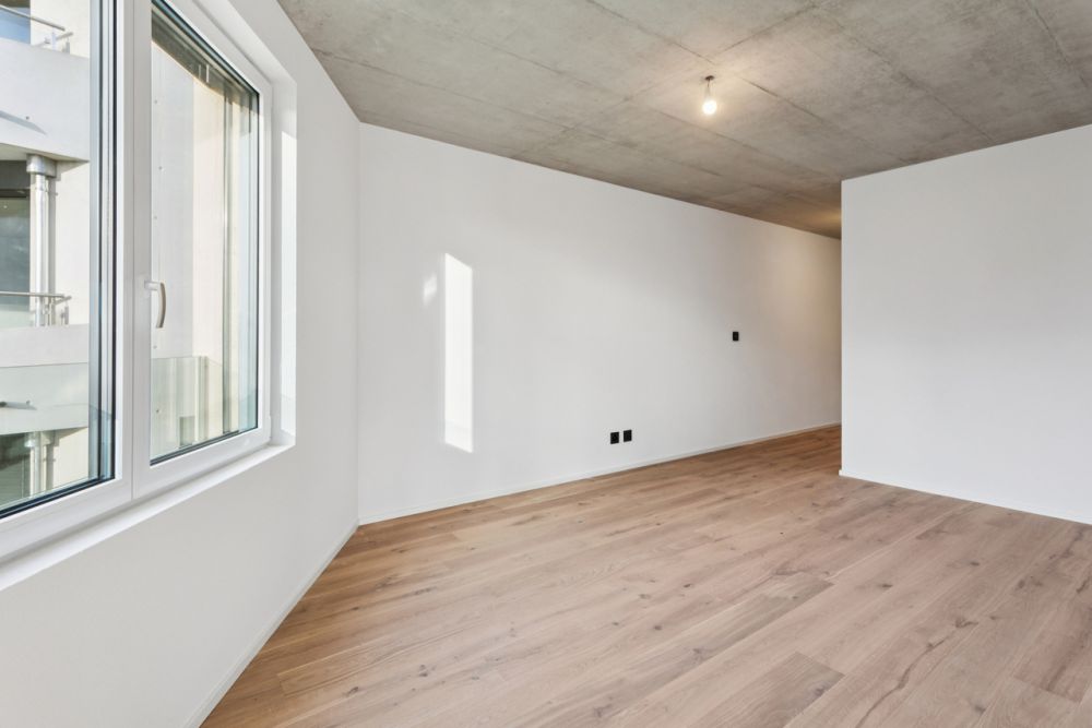EXCLUSIVITE ! Magnifique appartement neuf de 3.5 pces à Belfaux - Chambre 2 avec dressing / Schlafzimmer 2 mit Ankleidezimmer / Bedroom 2 with dressing room