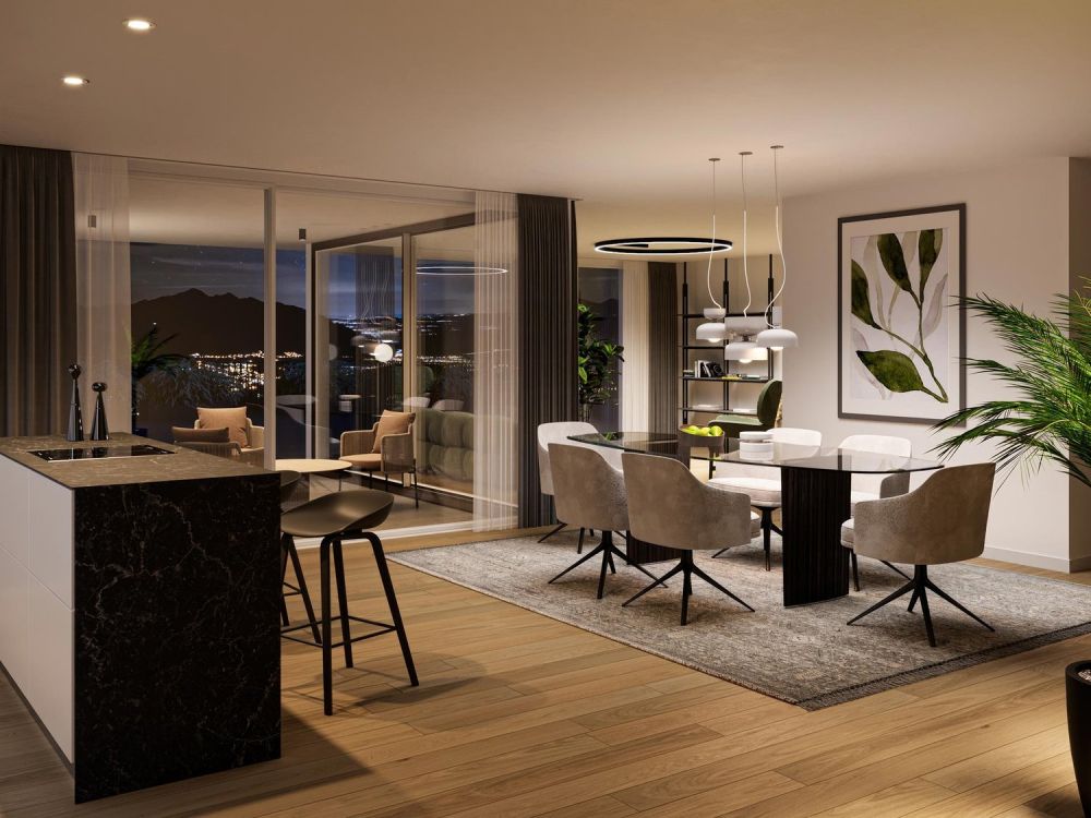 «Türle» in Herznach - familienfreundlich Leben im Grünen - Innenvisualisierung Essbereich