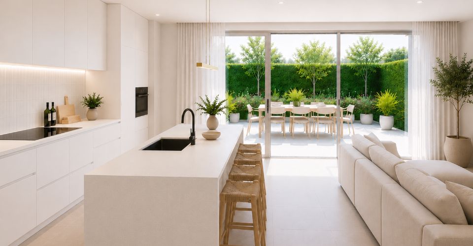 L'alliance parfaite entre confort moderne et espaces extérieurs généreux - Appartement terrasse 4.5 pièces - image - 5