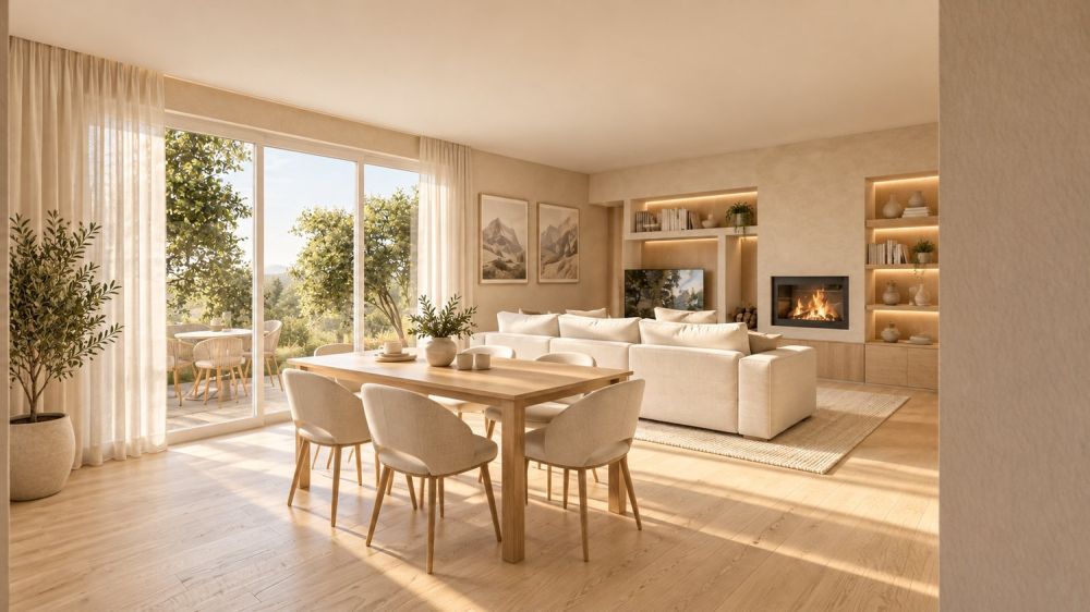 Nuova casa 4.5 locali con giardino, terrazza solarium e box doppio -  Bild 2