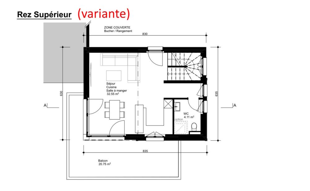 Torgon, neues 4.5-Zimmer-Chalet mit Garage oder Autoabstellplatz - Rez supérieur