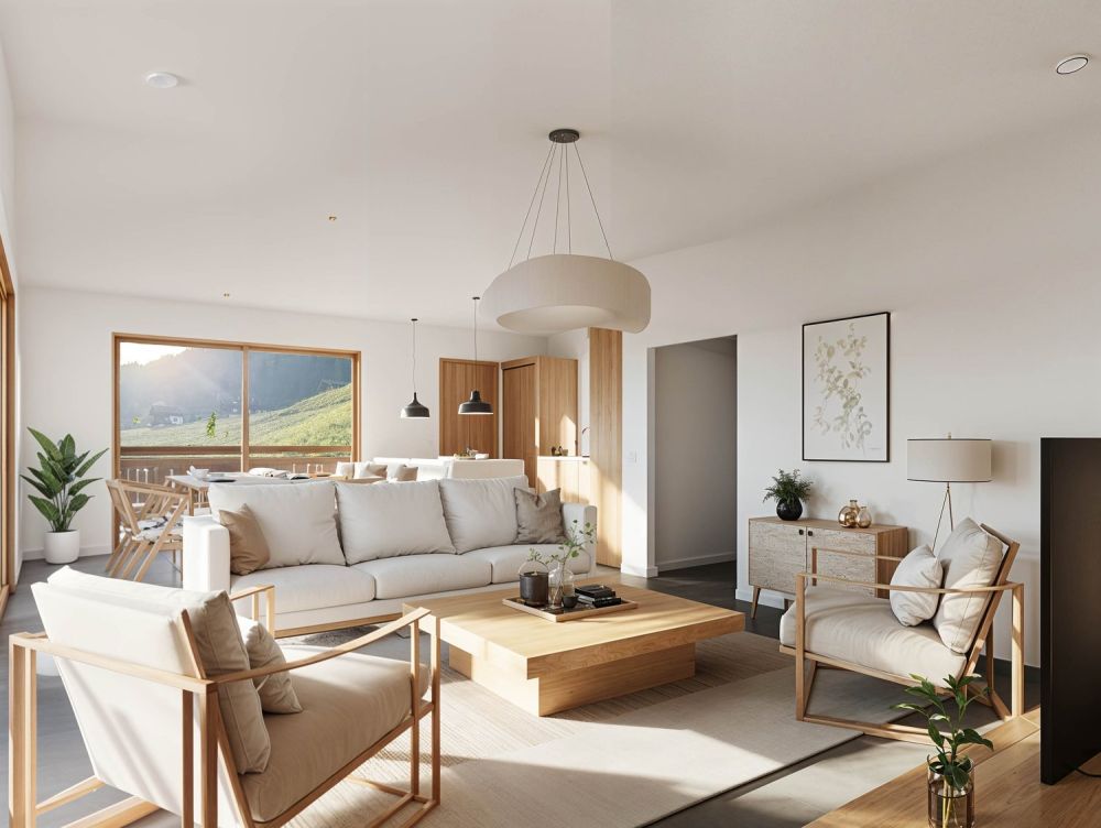 Appartement 4.5 pièces dans un chalet neuf à Val-d'Illiez -  Bild 1