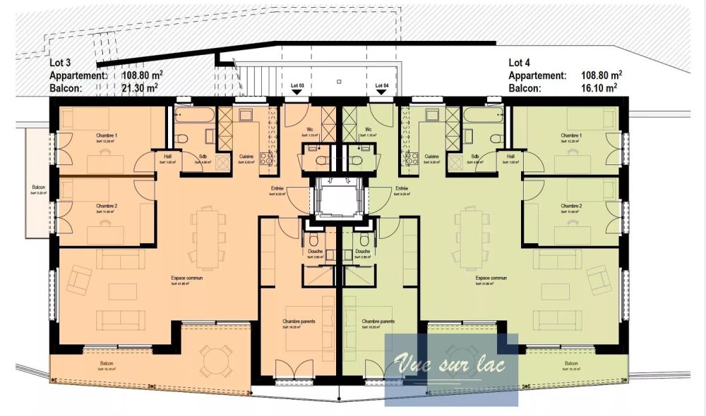 Neue Apartments, Panoramablick auf den See! -  Bild 12