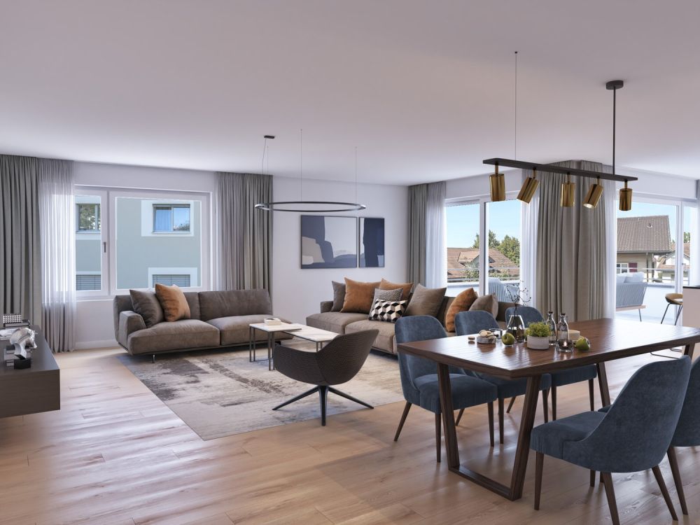 Gartenwohnung 4.5 Zimmer - Bild 1