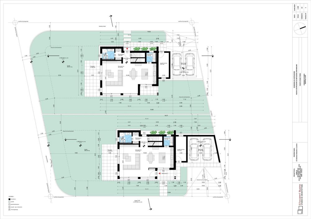 NUOVA VILLA DA EDIFICARE CON PROGETTO A SAN PIETRO DI STABIO -  Bild 6