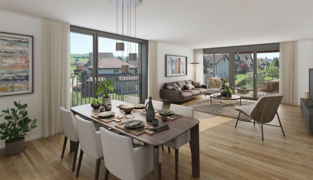 Moderne, grosse Garten-Maisonette-Wohnung an ruhiger Lage -  Bild 5
