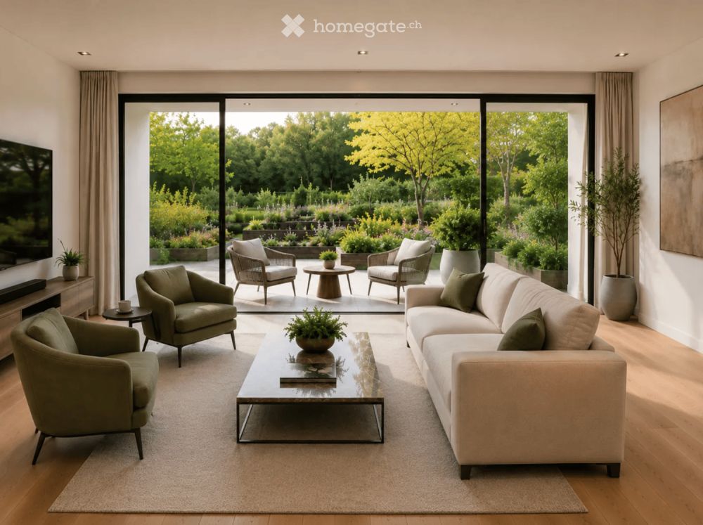 10 villas familiales dans les hauteurs des Evouettes -  Bild 1