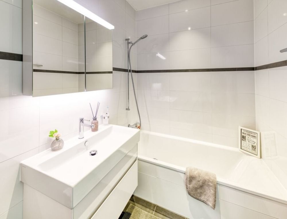 3.5-Zimmer Wohnung - Badezimmer