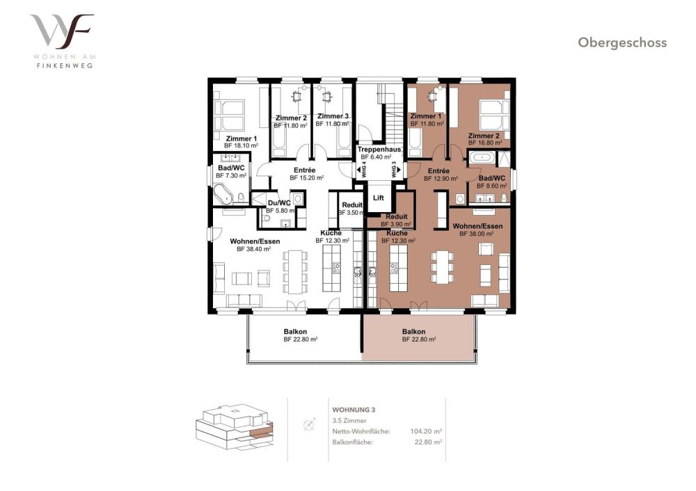 3,5-Ziimmer Wohnung mit Balkon in Urtenen-Schönbühl -  Bild 7