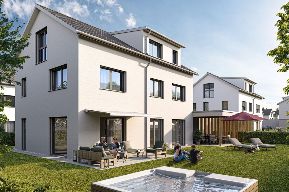 Grosszügig, individuell, naturnah - Familienglück in Rheinnähe -  Bild 1